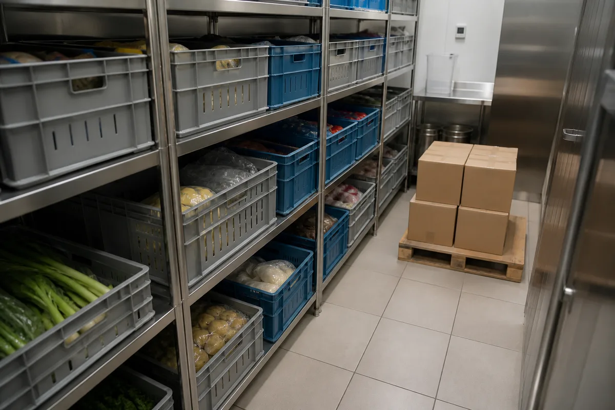 Gestion de stock restaurant : de la livraison au service
